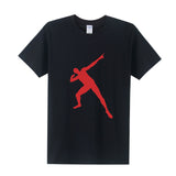 Men Usain Bolt Printed T Shirt Summer Style Fashion 2016 Short Sleeve O Neck Men Tees Shirt  Plus Size XS-3XL OT-225