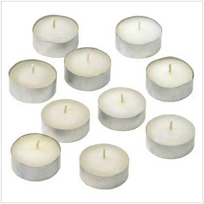 Set Of 10 Tealight Candles
