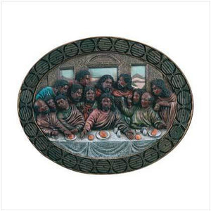 Last Supper Oval Plaque