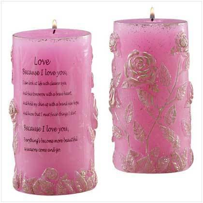 Scented Candle - Love With Dried Flower