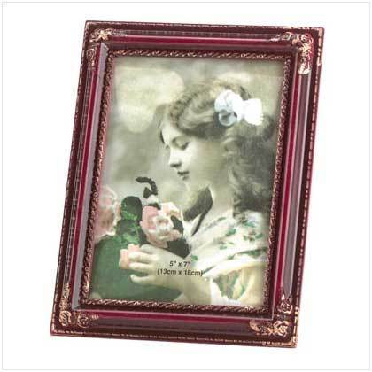 Rosewood Simulated Photo Frame