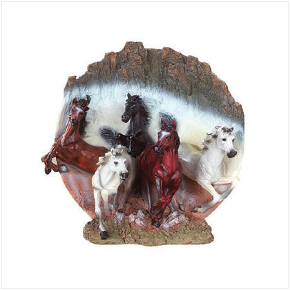 Galloping Horse 3-D Plate