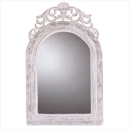Shabby Decor Carved Mirror