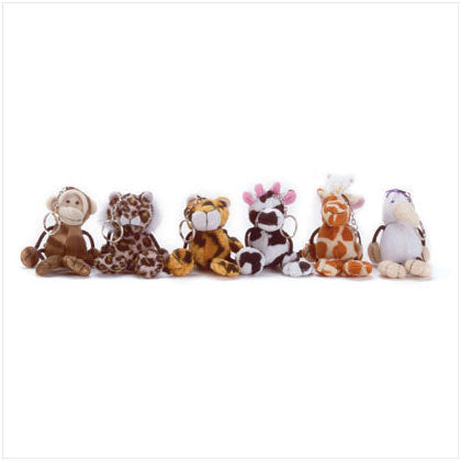 Plush Animal Keychains