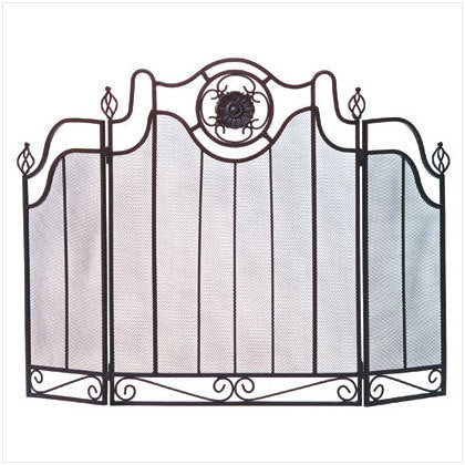 Metal Fireplace Screen