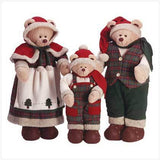 HOLIDAY BEAR FAMILY DÉCOR