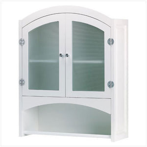 Wall Cabinet with Towel Holder