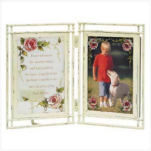 Victorian Rose “Mom” Photo Frame