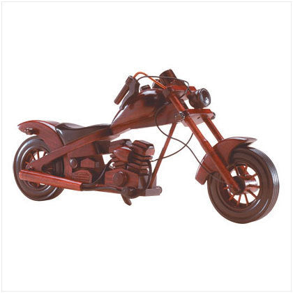Wood Model Chopper Motorcycle