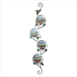 Vineyard Motif Plate Set