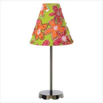 Incandescent Floral Candle Lamp