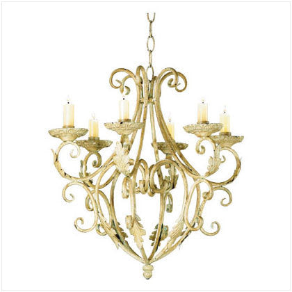 Wrought Iron Chandelier