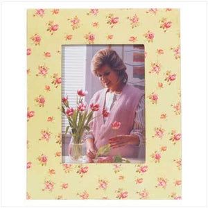 Roses Wood Photo Frame