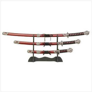 Samurai Headed Sword Set