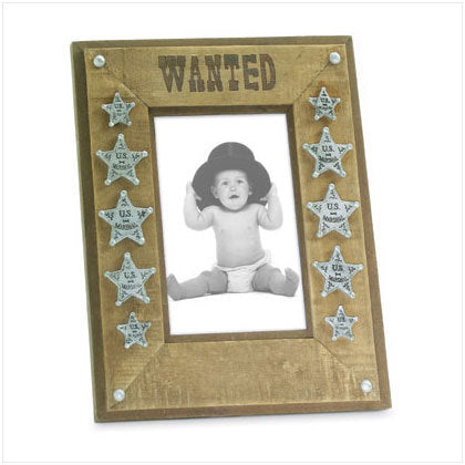 Wanted Photo Frame