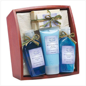 Lavender and Sage Bath Tray