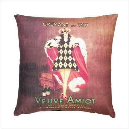Sublimated Art Pillow - Veuve Amiot
