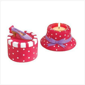 Polka Dot Hat and Shoe Set