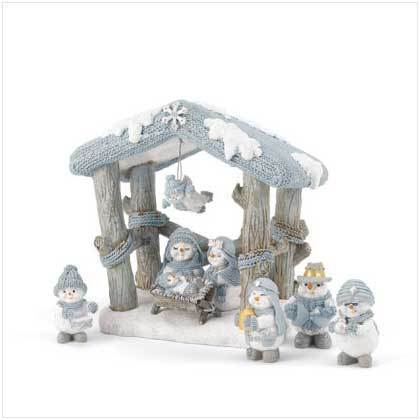 Snow Buddies Nativity Set