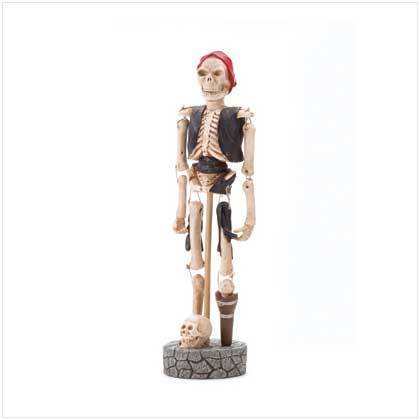 Paper Pulp Skeleton Pirate