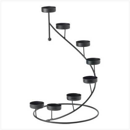 Metal Spiral Candleholder