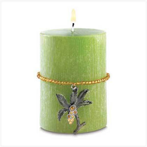 Tropical Safari Candle with Charm