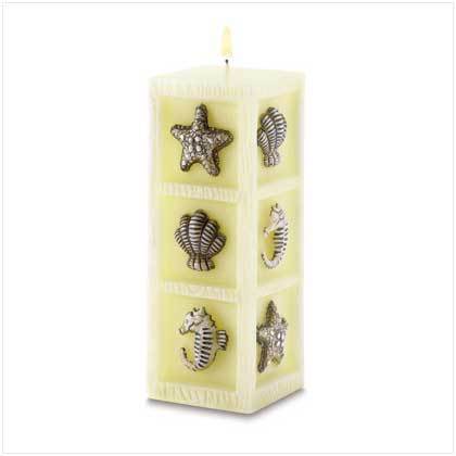 Seascapes Cube Candle