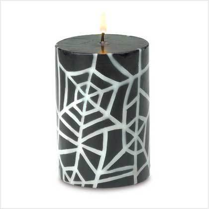 Spider Web Candle