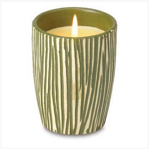 Jungle Stripe Scented Candle