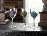GREEN DRAGON GLASS GOBLET