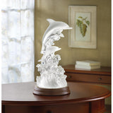 DOLPHINS ON WAVES OF LIGHT