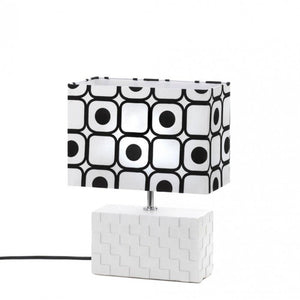 GEOMETRIC POP ART TABLE LAMP