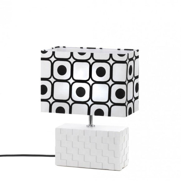 GEOMETRIC POP ART TABLE LAMP