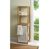 BAMBOO HAMPER SHELF