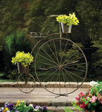 OLD-FASHIONED BICYCLE PLANT STAND