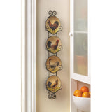 ROOSTER PLATE WALL DÉCOR