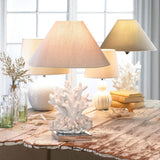 WHITE CORAL LAMP