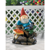 RELAXING GNOME WATER FOUNTAIN