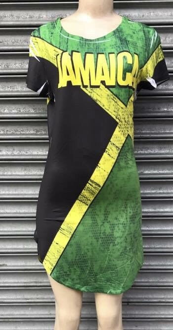 Jamaica Flag Dress