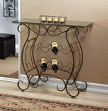 Vineyard Wine Rack Table