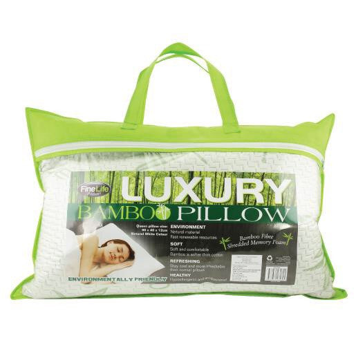 Bamboo Memory Foam Pillow