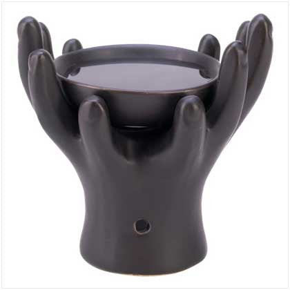 Sculpted Hands Oil Warmer