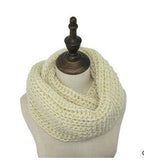 Autumn Winter Women Men Couple Warm scarf Candy Color Neckerchief  Soft Scarves Knitted thicking O Ring Scarf