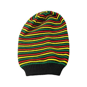 Winter Hip Hop Striped Beanies Men Women Bob Jamaican Cap Unisex Hat Multi-colour Casual Beanie Hats For Men Women Skullies  F1