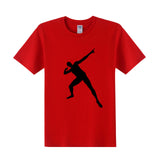 Men Usain Bolt Printed T Shirt Summer Style Fashion 2016 Short Sleeve O Neck Men Tees Shirt  Plus Size XS-3XL OT-225