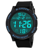 Fashion Men Sports Watches HONHX Brand LED Electronic Digital Watch Men Outdoor Light Military Wristwatches For Men Clock #63