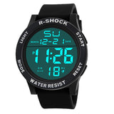 Fashion Men Sports Watches HONHX Brand LED Electronic Digital Watch Men Outdoor Light Military Wristwatches For Men Clock #63