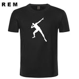 New Arrival Usain Bolt T Shirts Men Short Sleeve Cotton Casual T Shirt Hip Hop Man T-shirt Free Shipping