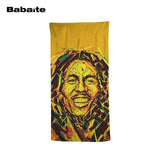 Babaite Bob Marley Bath Beach Towel Drying Washcloth Swimwear Towels Mat