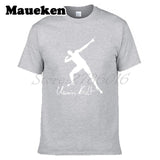 Men UGO Usain Bolt Lightning 100M Sprint Record Holder Champion Short Sleeve T-shirt Tee 100% Cotton T SHIRT Men's W0519030